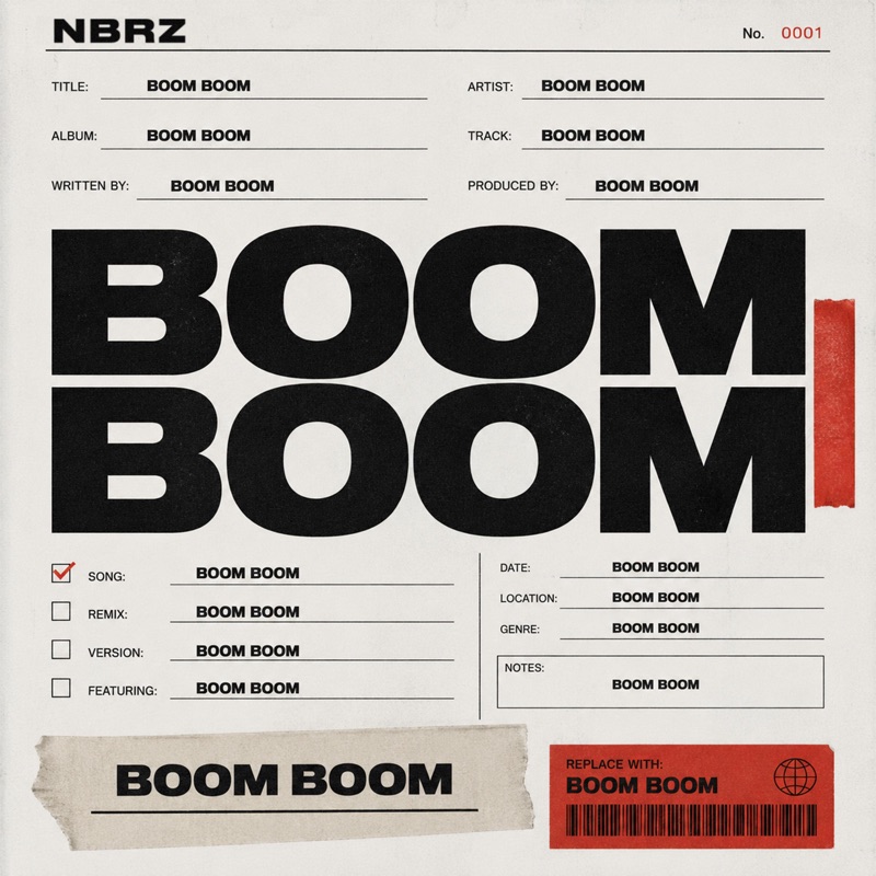 BOOM BOOM cover