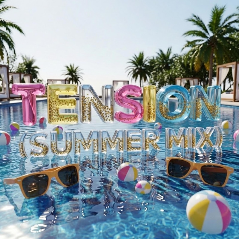 TENSION (SUMMER MIX) cover
